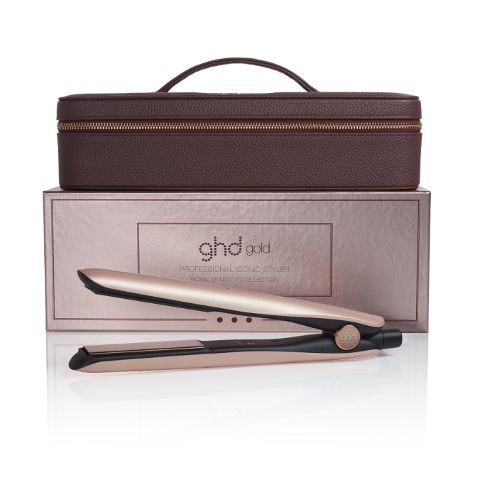 ghd Dynasty Rose Gold - Gold Styler with Vanity Case