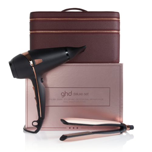 ghd Platinum+ & Air Limited Edition Rose Gold Deluxe Set