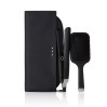 ghd Platinum+ Hair Straightener Gift Set with Paddle Hair Brush & Bag