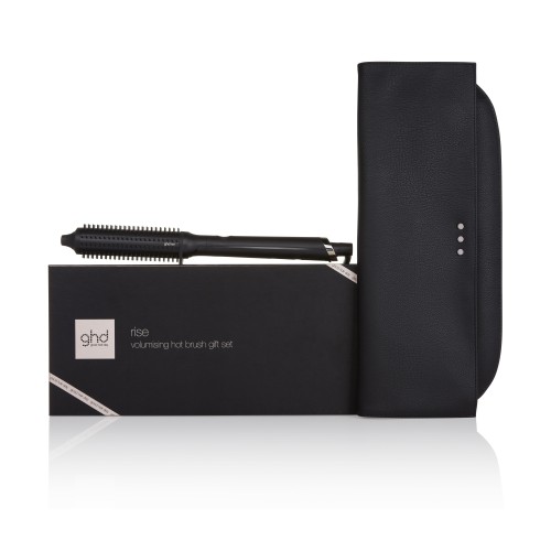 Rise Volumizing Hot Brush Gift Set with Bag Black