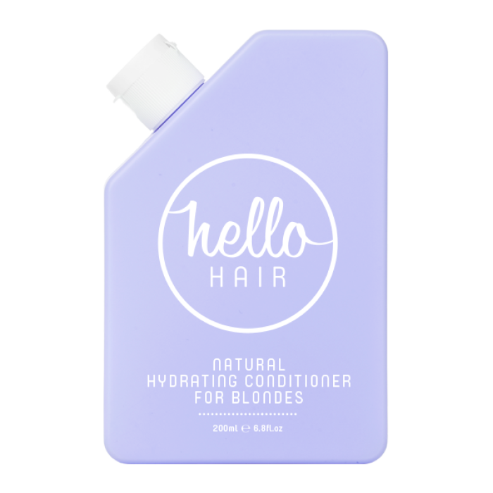 Hello Hair Natural Hydrating Conditioner For Blondes