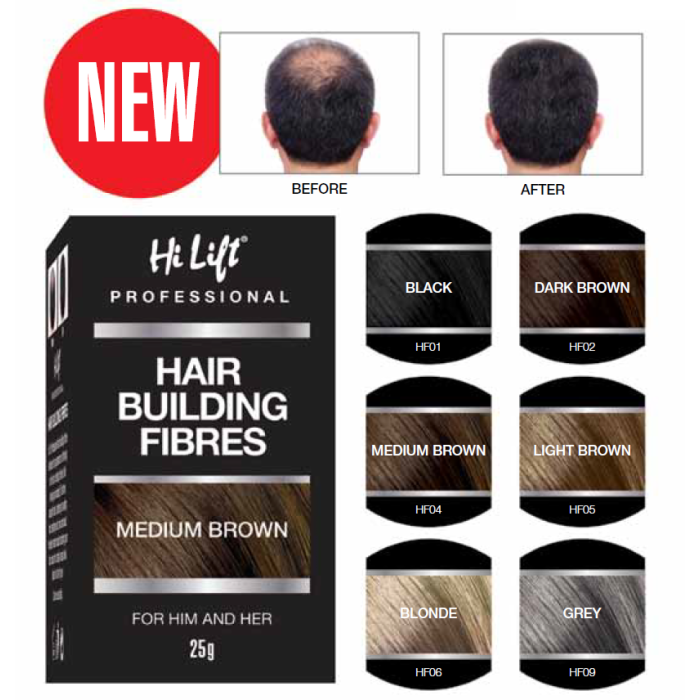Hi Lift Hair Building Fibres