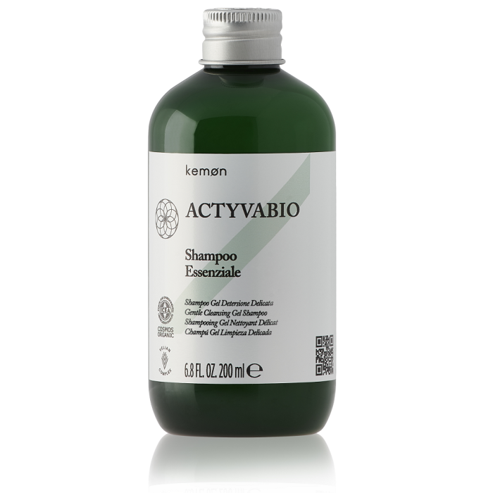 Kemon Actyvabio Shampoo Essenziale - Gentle Cleansing Gel Shampoo