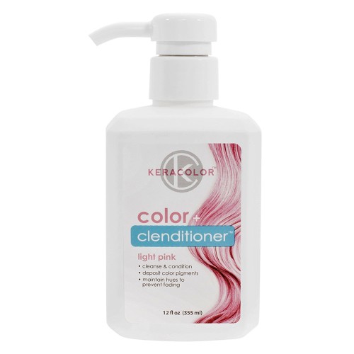 Keracolor Color Clenditioner Colour Shampoo Light Pink