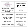 Color Clenditioner Colour Shampoo Purple