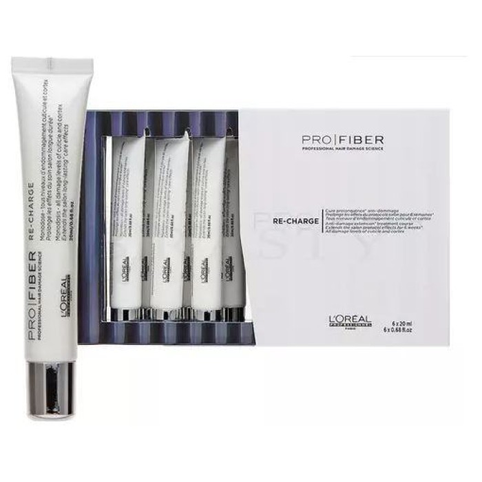 L'Oreal Professional Fiber Re-charge Anti-damage Extension Treatment Course