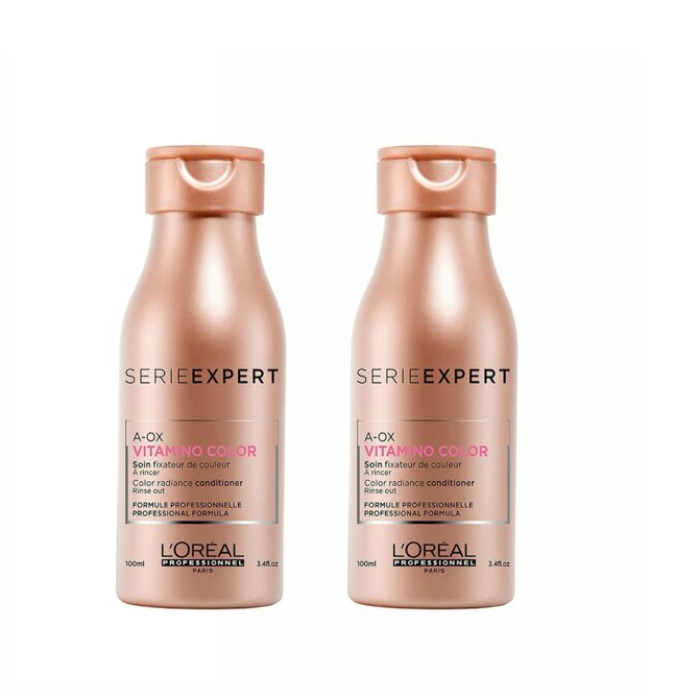 L'Oreal Professional Vitamino Color A-OX Shampoo & Conditioner 100ml Duo