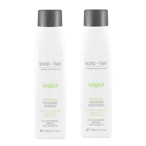 NAK Scalp To Hair Revitalise Shampoo & Conditioner 100ml Duo