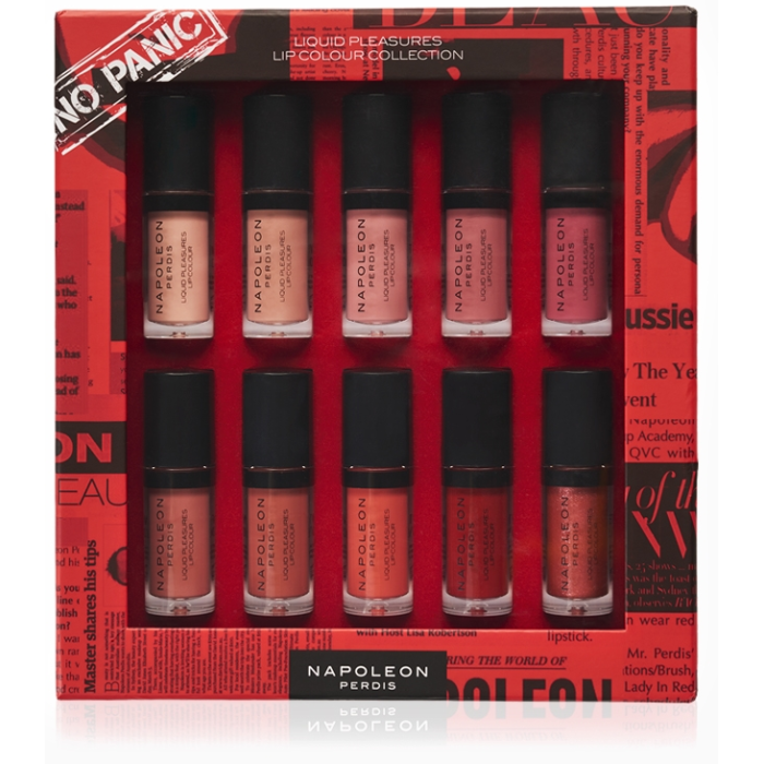 Napoleon Perdis Liquid Pleasures Lip Colour Collection