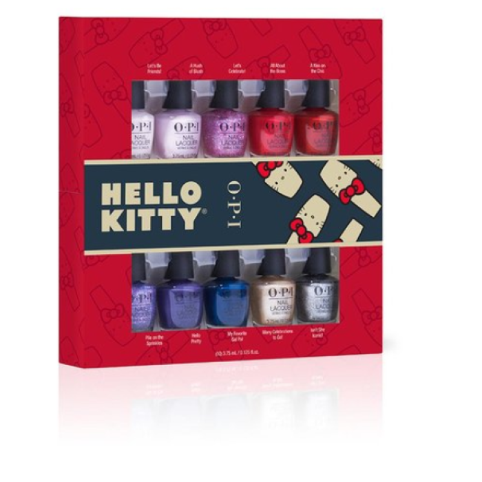 OPI Hello Kitty Holiday Mini 10 Set