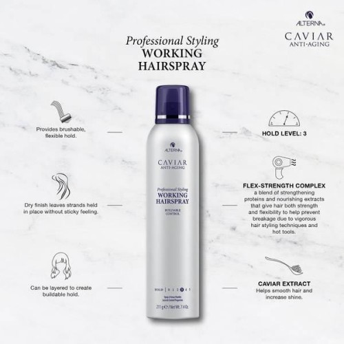  Caviar Anti-Aging Working Hairspray
