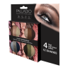 Palladio BAKED EYESHADOW - EYESHADOW PALETTES X 4