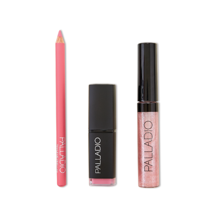 Palladio Party Essentials The Pink Lip Kit