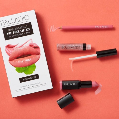 Palladio Party Essentials The Pink Lip Kit