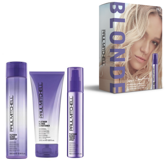 Paul Mitchell Platinum Blonde Trio Pack