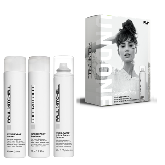 Paul Mitchell Undone Invisible Wear Trio Pack