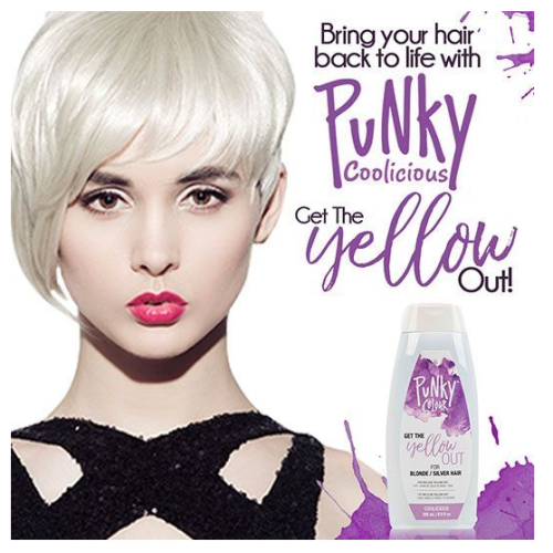 Punky Colour 3-in-1 Color-Depositing Shampoo + Conditioner - Coolicious