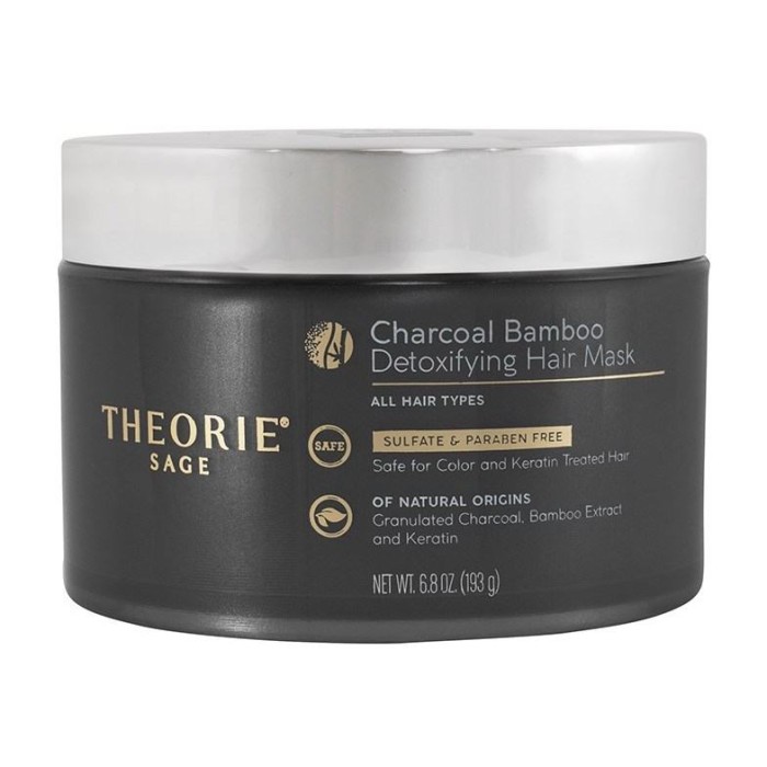 Theorie Charcoal Bamboo Detoxifying Hair Treatment Mask
