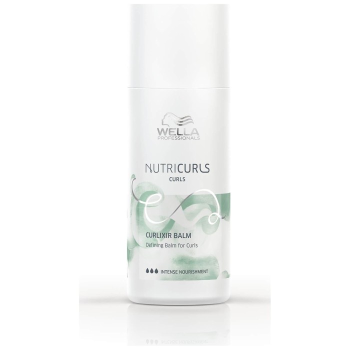 Wella Professionals Nutricurls Curlixir Balm Defining Balm For Curls