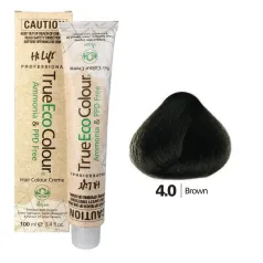 True Eco Hair Colour Creme 4-0 Brown