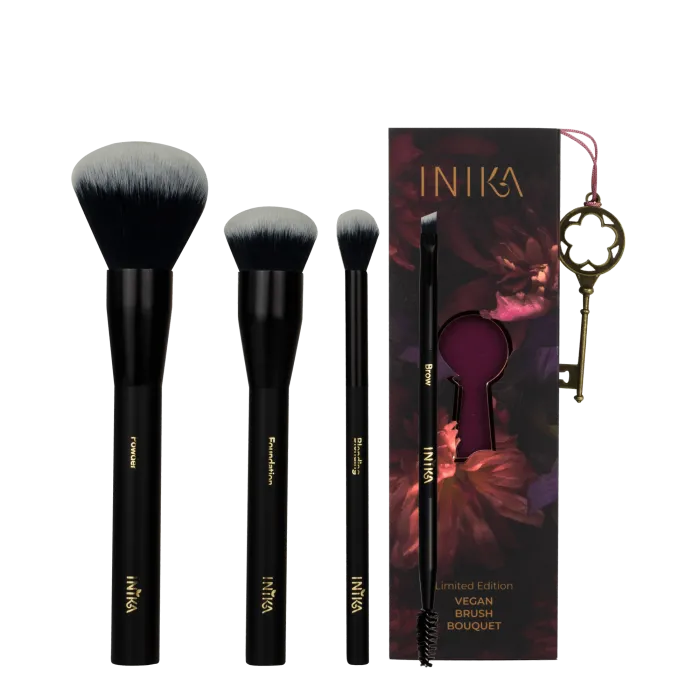 INIKA Vegan Brush Bouquet Gift Set