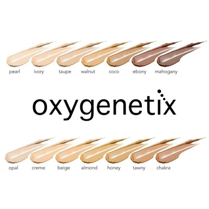 Oxygenetix Oxygenetix 12 Shade Sampler Card