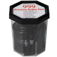 999 Bobby Pins 2 Inch Black