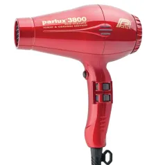 3800 Supercompact Ceramic & Ionic Hair Dryer Red