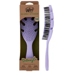 Go Green Bio-Degradable Detangler Brush Lavender