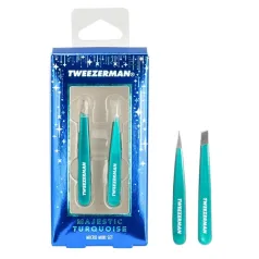 Micro Mini Tweezer Set Turquoise (2 items)