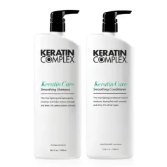Keratin Care Smoothing Shampoo & Conditioner 1 Litre (2x1000ml)