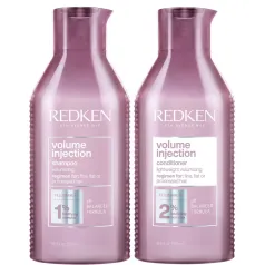 Volume Injection Shampoo and Conditioner 500ml Duo 