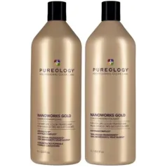 Nanoworks Gold Shampoo and Conditioner 1 Litre Duo 