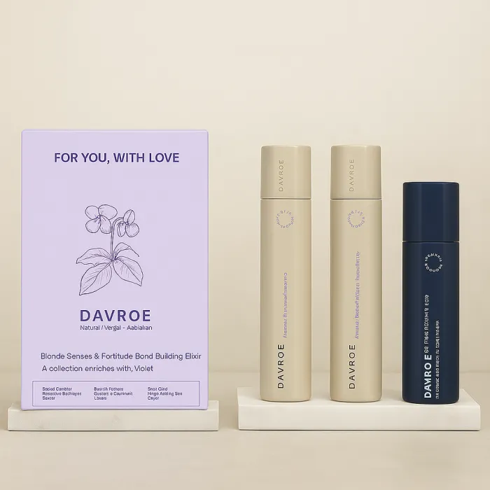 Davroe Blonde Senses Trio with Fortitude Bond Building Elixir