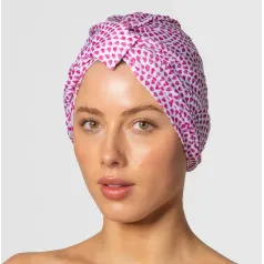 Amelie Shower Cap - Pink Dot 