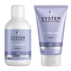 LuxeBlond Shampoo & Mask Mini Duo 