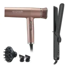 Aerolite Hairdryer & 4-1 Airstyler Duo Gold