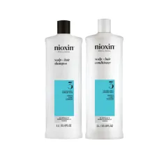 System 3 Scalp + Hair Thickening Shampoo & Conditioner 1 Litre Duo 