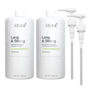 Long & Strong Strengthening Shampoo and Conditioner Duo 1000ml 