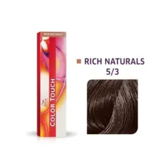 Color Touch Oxidising-Semi (Demi-Permanent) Hair Colour 60ml 5/3 Light Brown Gold