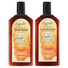 Argan Oil Daily Moisturizing Shampoo and Conditioner Duo 2x366ml