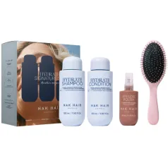 Signature Hydrate Quad with Detangle & Styling Brush 