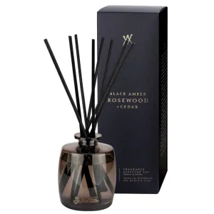 Diffuser Black Amber, Rosewood & Cedar Fragrance 220ml