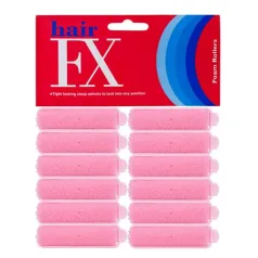 Hair FX Foam Rollers 12pk Mini (15mm)