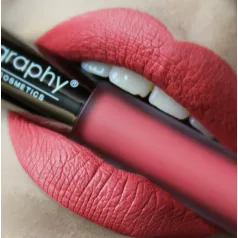Lip Lava Liquid Lipstick Brick (Burnt Orange Pink Nude Matte)