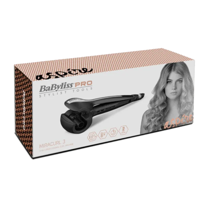 Babyliss Pro MiraCurl 3, 3-in-1 Professional Curl Machine