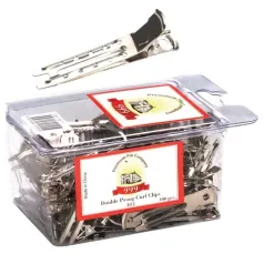 999 Curl Clip Double Prong - 401 100pc