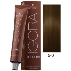 Igora Color10 Permanent 10-Minute Color Creme 5-0 Light Brown