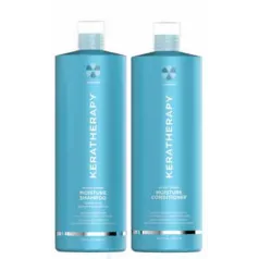 Keratin Infused Moisture Shampoo & Conditioner 1 Litre Duo 2 x 1000ml