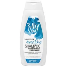 3-in-1 Color-Depositing Shampoo + Conditioner - Bluemania 250ml